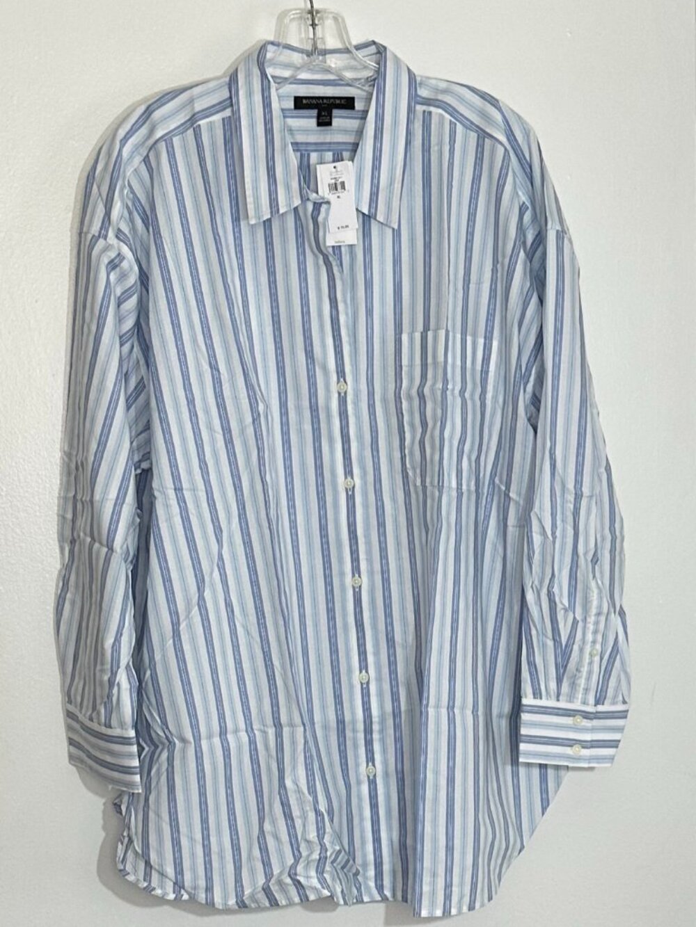 Ladies Oversized Button Down